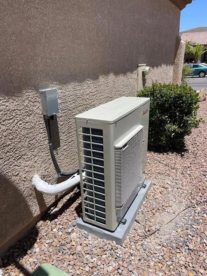 Residential air conditioning condenser unit in Lynwood